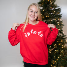 Load image into Gallery viewer, Ho Ho Ho Adult Sweatshirt