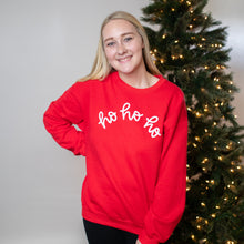 Load image into Gallery viewer, Ho Ho Ho Adult Sweatshirt