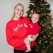 Load image into Gallery viewer, Ho Ho Ho Adult Sweatshirt