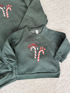 Candy Cane Sweatshirt Toddler