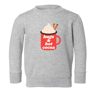 Hugs And Hot Cocoa Sweatshirt Toddler