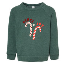 Load image into Gallery viewer, Candy Cane Sweatshirt Toddler