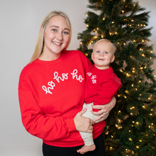 Load image into Gallery viewer, Ho Ho Ho Toddler Sweatshirt