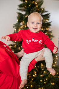 Ho Ho Ho Toddler Sweatshirt