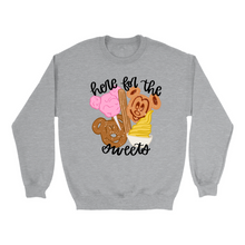 Load image into Gallery viewer, Here for the Sweets Sweatshirt