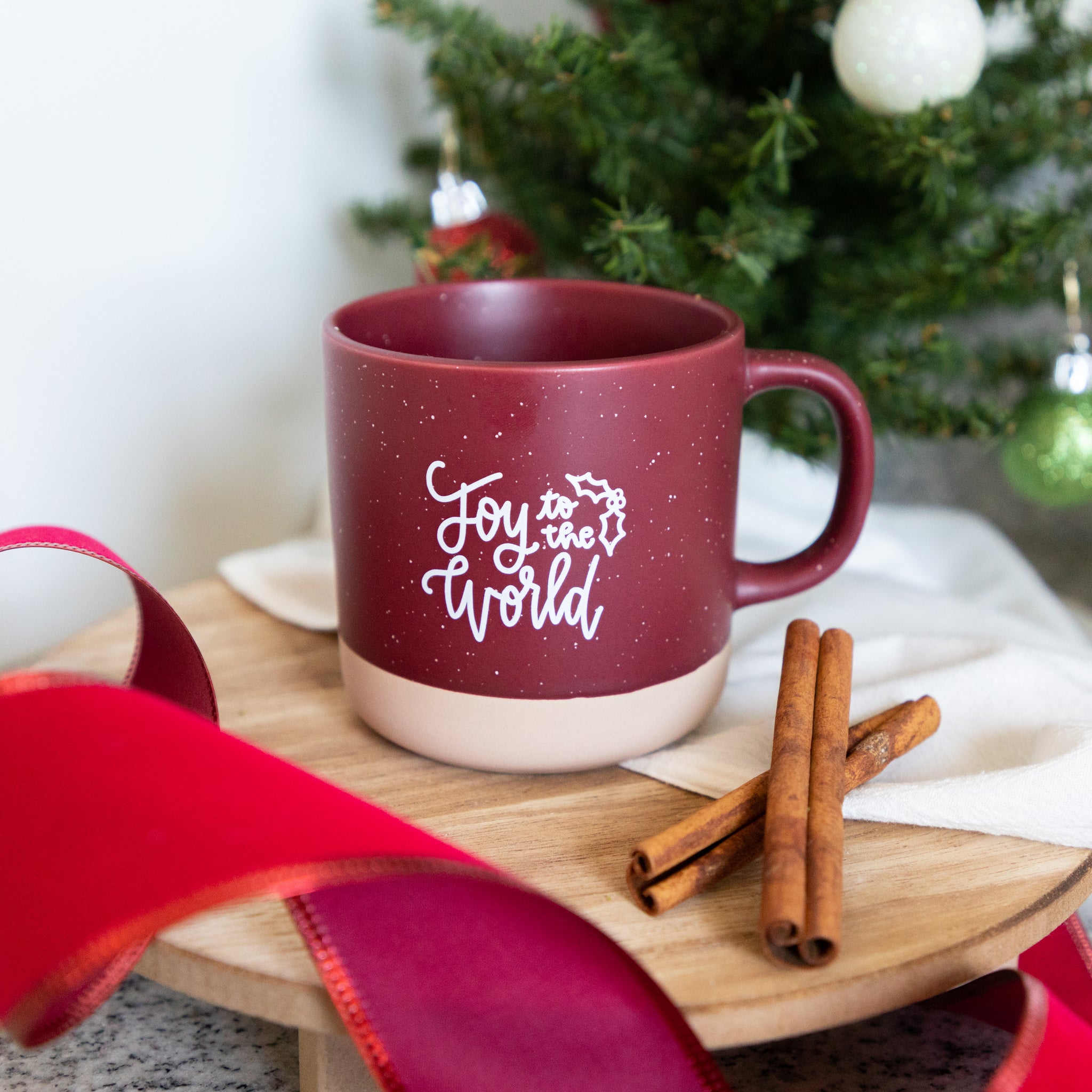 Joy To The World Christmas Mug