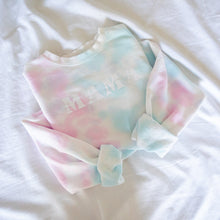 Load image into Gallery viewer, Cotton Candy Tie-Dye Sweatshirt