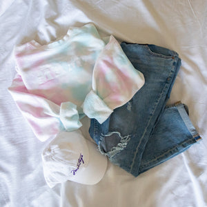 Cotton Candy Tie-Dye Sweatshirt