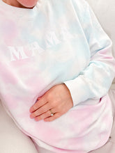 Load image into Gallery viewer, Cotton Candy Tie-Dye Sweatshirt