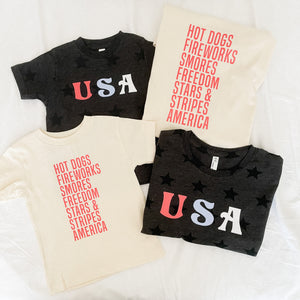 USA Family Matching Tee