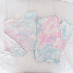 Cotton Candy Sweat Set