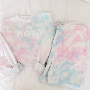 Cotton Candy Sweat Set