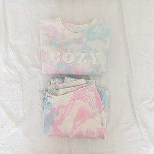 Cotton Candy Sweat Set