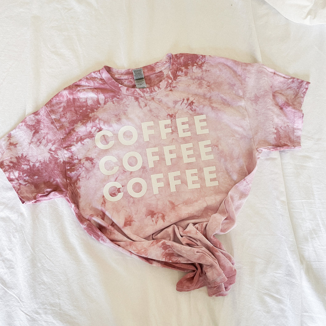 COFFEE Tie-Dye Tee