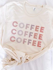 COFFEE Natural Tee