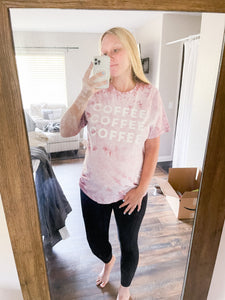 COFFEE Tie-Dye Tee