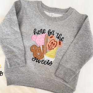 Here for the Sweets Sweatshirt