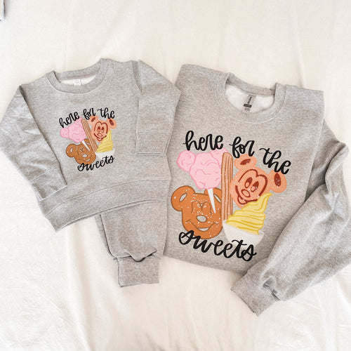 Here for the Sweets Sweatshirt