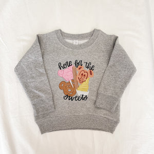 Here for the Sweets Sweatshirt