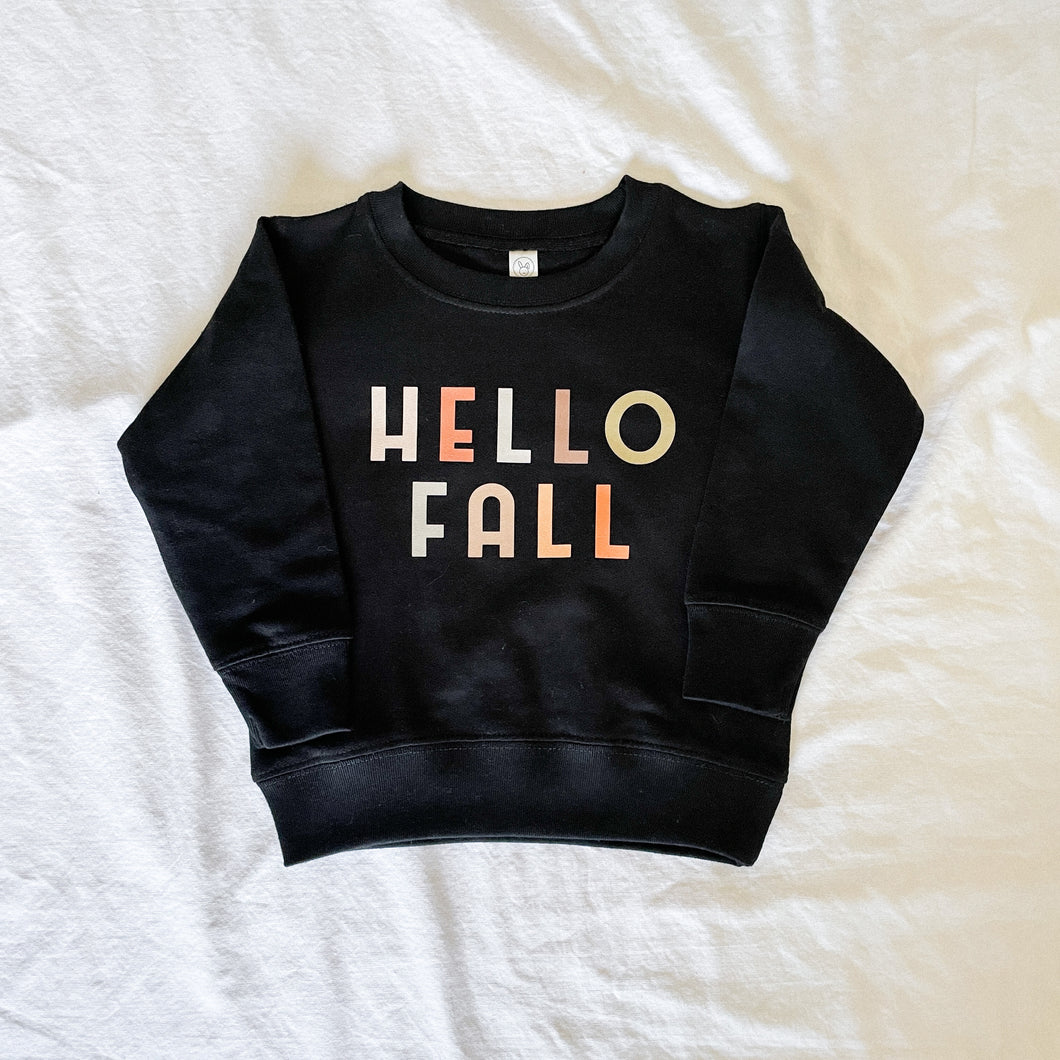 Hello Fall Matching Sweatshirt