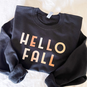 Hello Fall Matching Sweatshirt