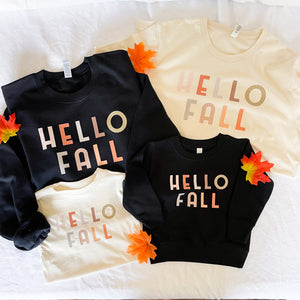 Hello Fall Matching Sweatshirt