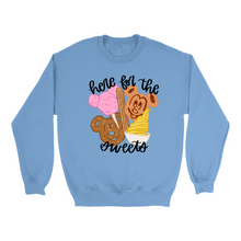 Load image into Gallery viewer, Here for the Sweets Sweatshirt