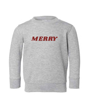 Load image into Gallery viewer, Merry Toddler Sweatshirt